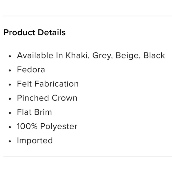 Black Fedora Hat - Picture 9 of 13